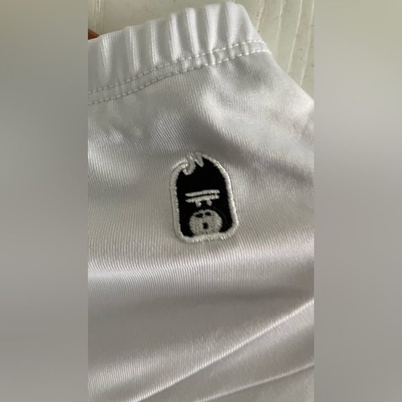 DUC Compete Women's Tennis Skirt w/ Power Tights (White) - Picture 4 of 7